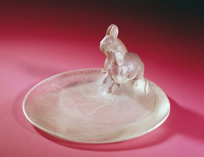 Study of two animals, cire perdue, by Lalique, c.1902 by Rene Jules Lalique